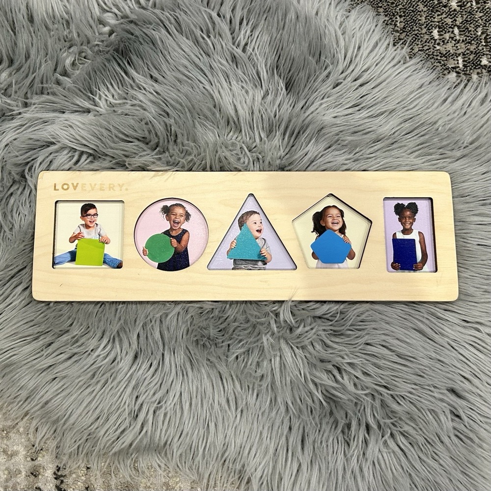 LOVEVERY Friends of All Shapes Puzzle Replacement Part Montessori Toddler Toy